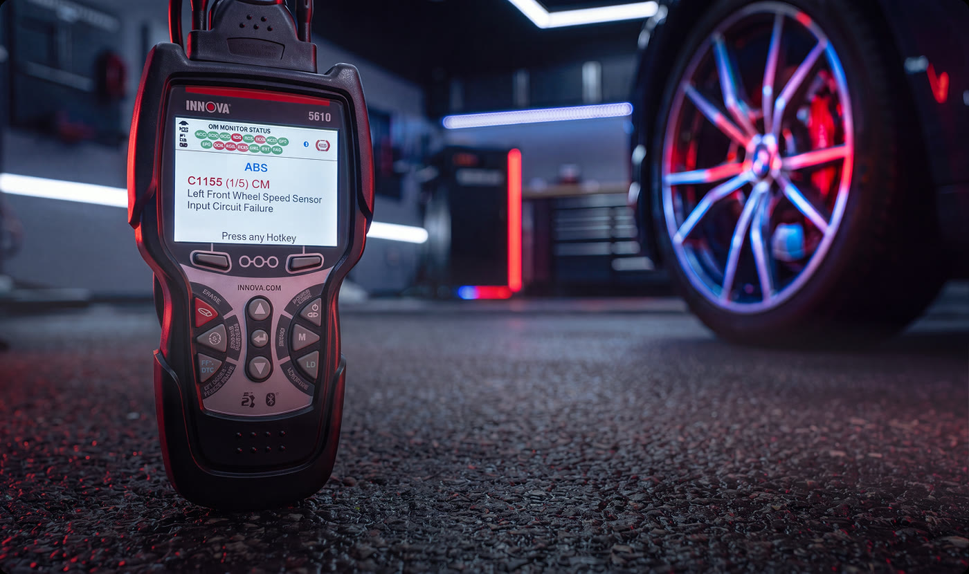 Drivitalize 5610 in a garage